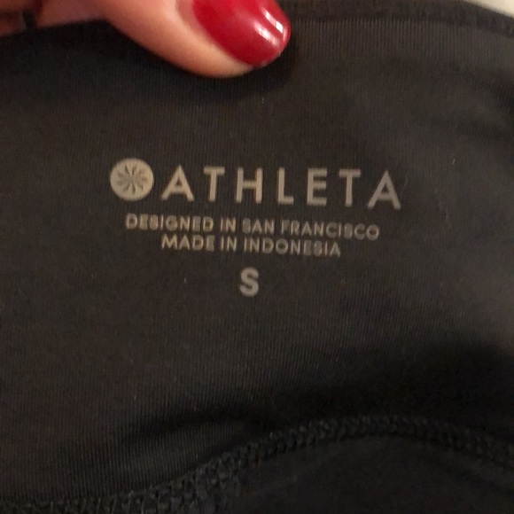 Athleta Laser and Mesh Run Skort in Black Size Small - Picture 4 of 12